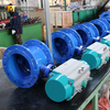 Eccentric Double Flanged Butterfly Valves with Pneumatic Operated Offered by Butterfly Valve Supplier-Tianjin Worlds Valve