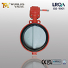Wafer butterfly valve with worm gear OP offered by China Butterfly valve manufacturer and Supplier-Tianjin Worlds Valve