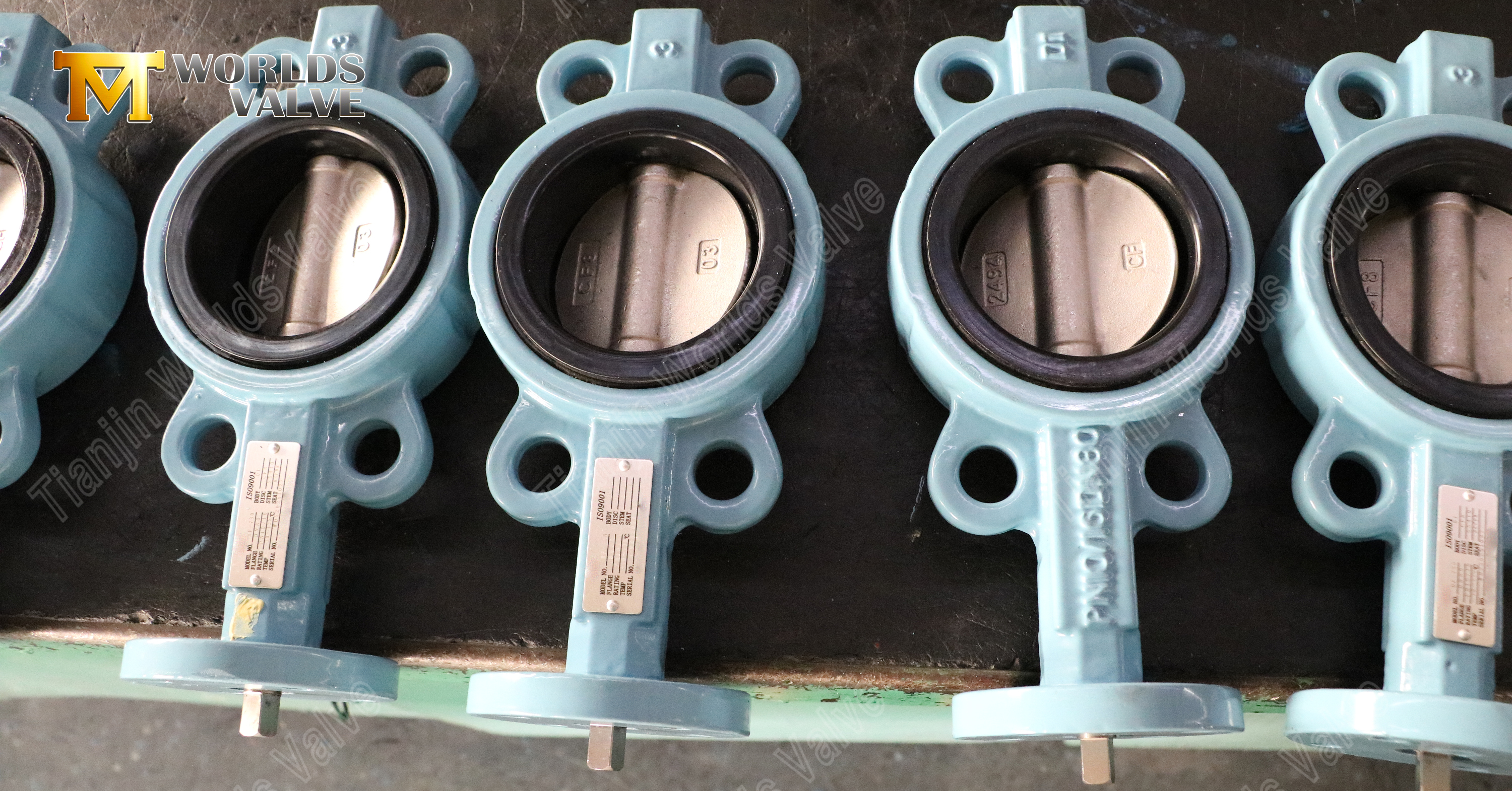 Wafer Butterfly Valve with Hard Back Rubber Seat (3)