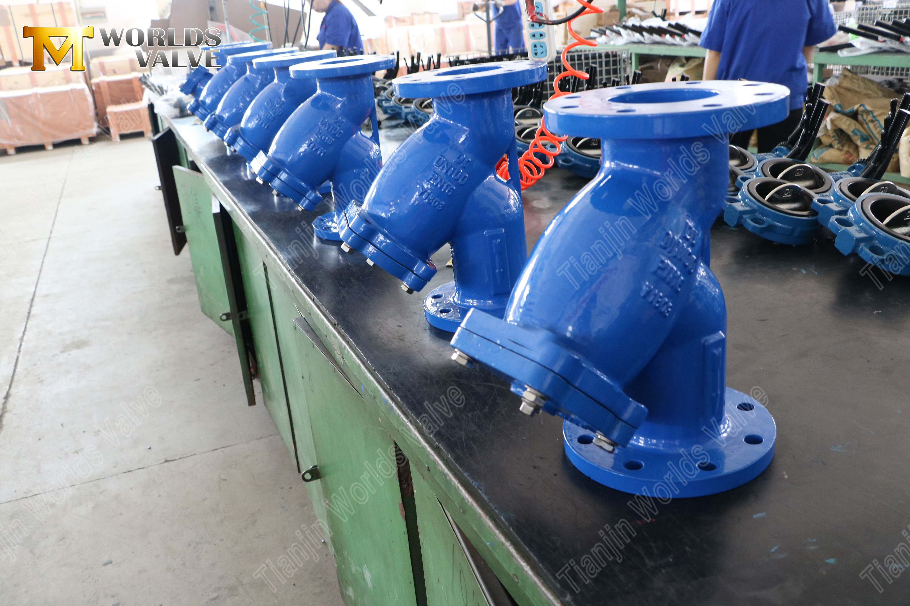 Ductile Iron Y Strainer Flanged Table E PN16-3