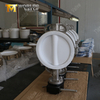 Wafer Butterfly Valve with Teflon Lined Disc and Seat for corrosion resistant provided by China OEM Valve Supplier