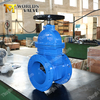 BS5163 Awwa C515 C509 DIN3202 F4 F5 Rubber Wedge Gate Valves