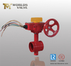 Ductile Iron Ggg40 Ggg50 Grooved End Valve with Fire Signal for Fire Fighting