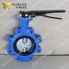 Lugged And Tapped Butterfly Valve with Two Pieces Shaft Design