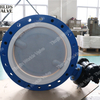 DN750 All PTFE PFA Lining Flange Butterfly Valve 30 Inch