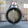 PN16 Double Flanged Butterfly Valve offered by OEM valve manufacturer China-Tianjin Worlds Valve Co.,Ltd.