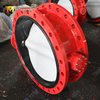 Non corrosive butterfly valve with nylon coated disc from China OEM Valve Supplier-Tianjin Worlds Valve Co.,Ltd.