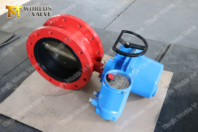 Concentric type Double flanged Butterfly Valves with FF RF Flange EN593 API609 