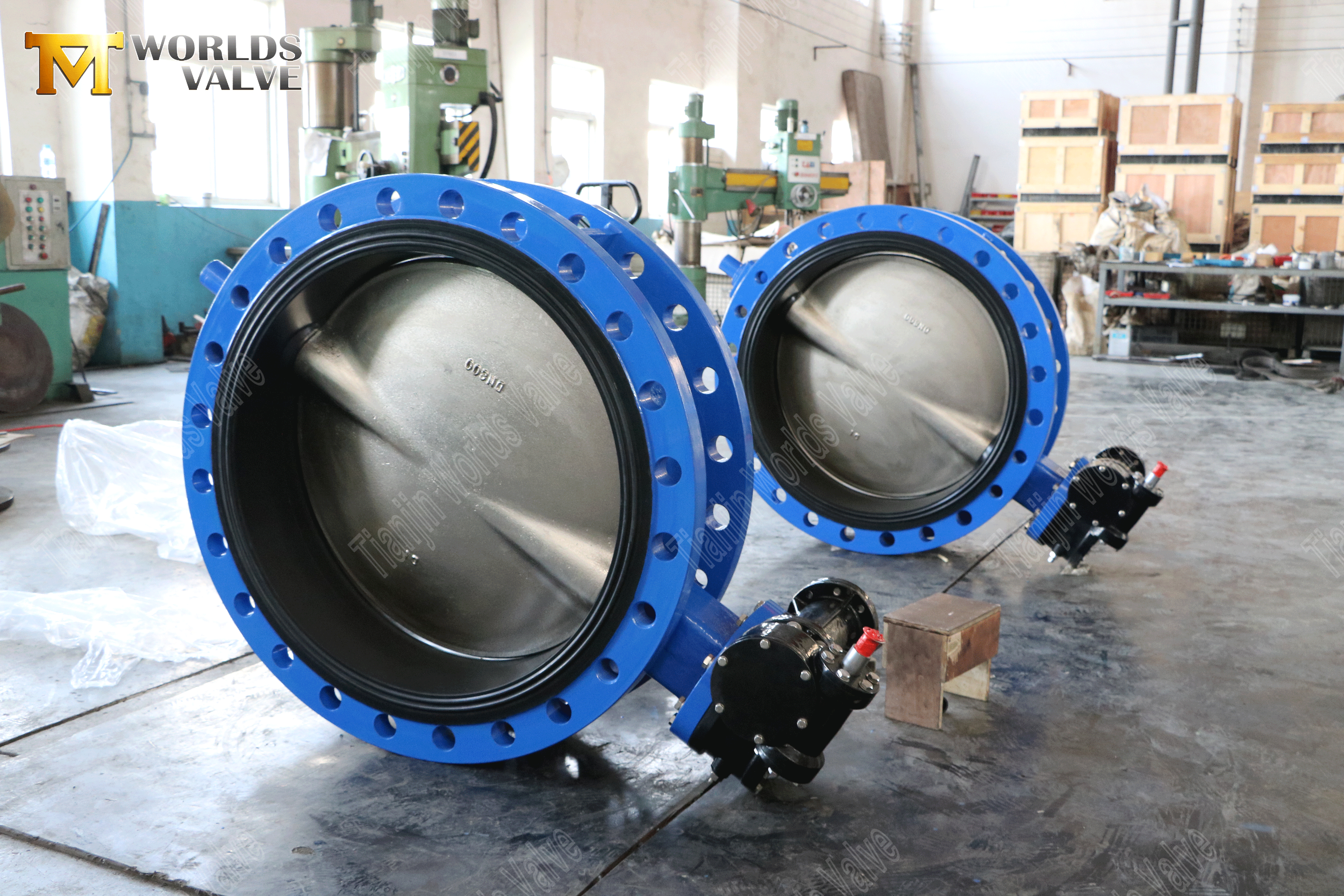 Resilient Seated Double Flanged Butterfly Valve (7)