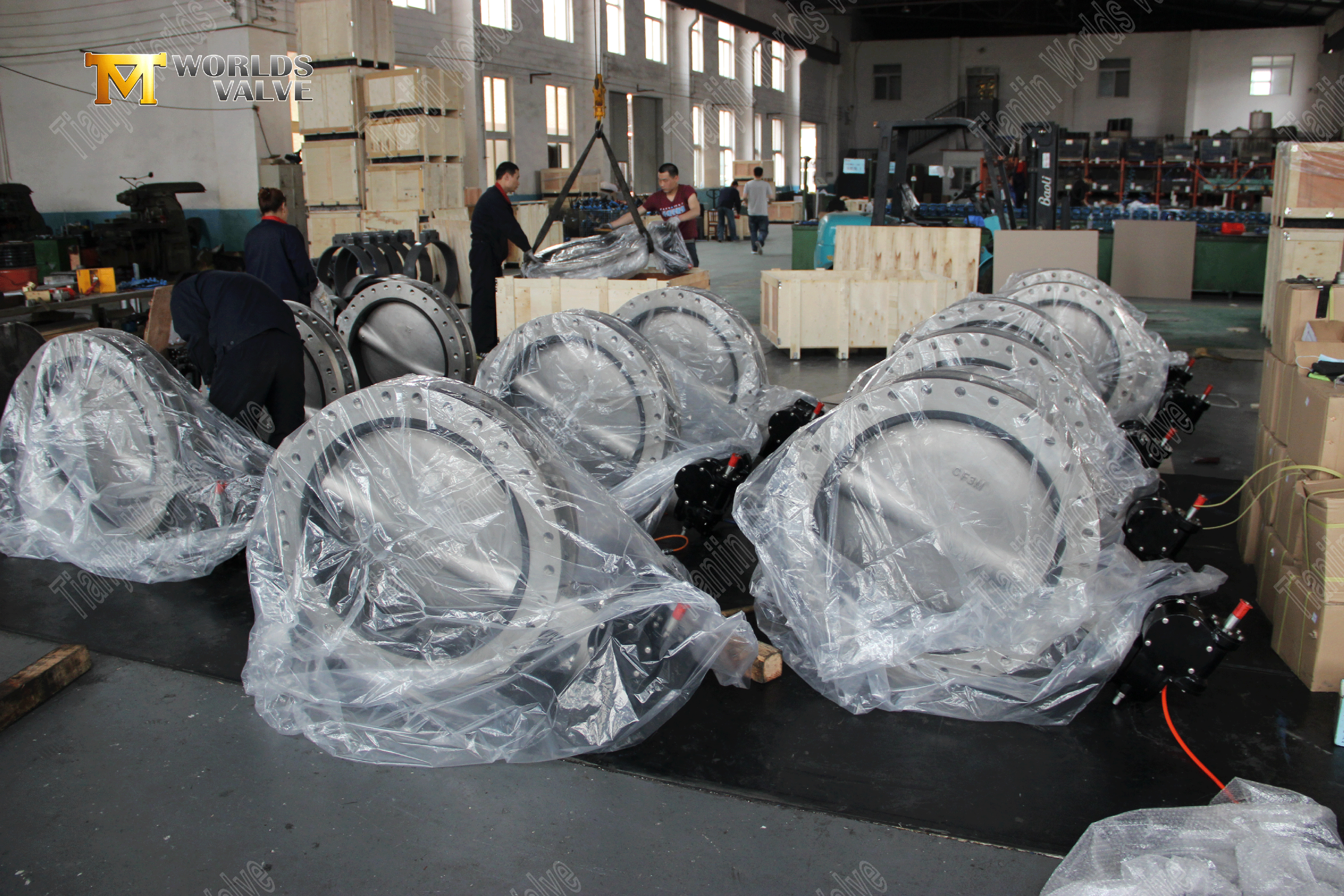 Gear Operated U-Shaped Butterfly Valve (8)