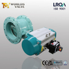 Double Offset Butterfly Valves with Pneumatic Actuation | Double Flanged Industrial Solutions-Tianjin Worlds Valve Co., Ltd