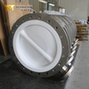 Split body butterfly valves with CF8M valve body and PTFE disc and seat offered by Butterfly Valve Manufacturer 