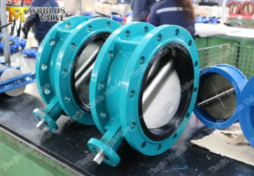 What is flanged butterfly valve?