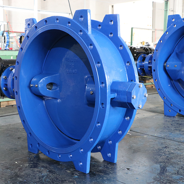 Eccentric Double Flange Butterfly Valve Face-to-face EN558 Series 13 EN593 DESIGN