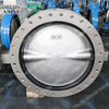 SAF2507 2205 5A 1.4469 F53 Stainless Steel Butterfly Valve with Ce ISO