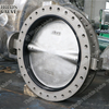 Duplex Stainless Steel U Double Flange Butterfly Valve