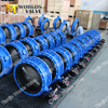 Concentric type Bonded Double Flange Butterfly Valve EN593