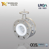 SS Flanged Butterfly Valve with worm gear operated offered by China Valve Supplier-Tianjin Worlds Valve Co.,Ltd.