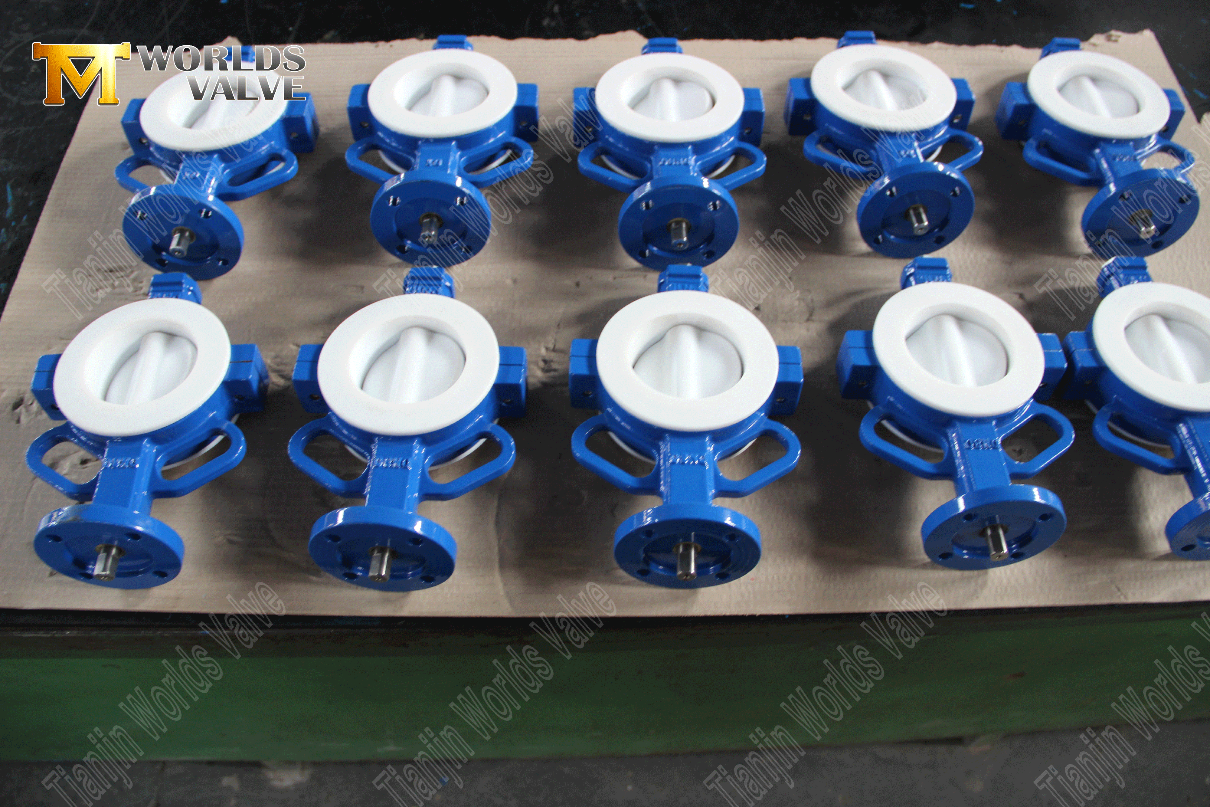 PTFE-Lined-butterfly-vaves-Wafer-Type-butterfly-valve-factory-from-China-(5)