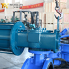 double flanged butterfly valve with Pneumatic Actuator provided by China OEM Valve Supplier-Tianjin Worlds Valve Co., Ltd.