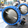 double flanged EPDM seat butterfly valve with SS disc from China OEM|ODM Valve Supplier-Tianjin Worlds Valve Co., Ltd.