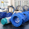 Double Offset Butterfly Valves with Double Flange Design Produced by Butterfly Valve Factory-Tianjin Worlds Valve Co., Ltd.
