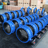 ISO 5211 actuated double flanged Butterfly Valves from Butterfly Valve Factory-Tianjin Worlds Valve Co., Ltd.
