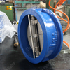 Wafer Type Check Valve with Double Disc Design offerd by China Valve Supplier-Tianjin Worlds Valve Co., Ltd.