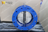 Double flanged dual plate check valves non-return swing check valve