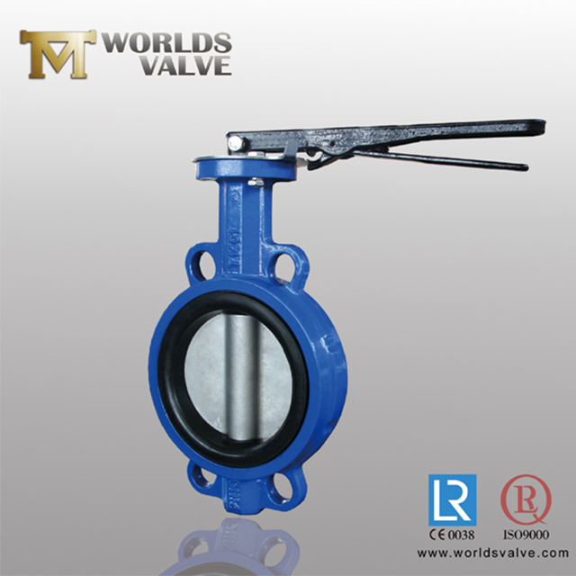 Concentric Wafer Butterfly Valve with Rubber Hard Back Seat without Pin Design,cartrige Rubber Seat API609 EN558