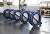 U section double flanges butterfly valves with CE ISO WRAS ACS