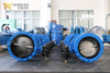 AWWA C504 Double Flanges Butterfly Valve with Rubber Liner