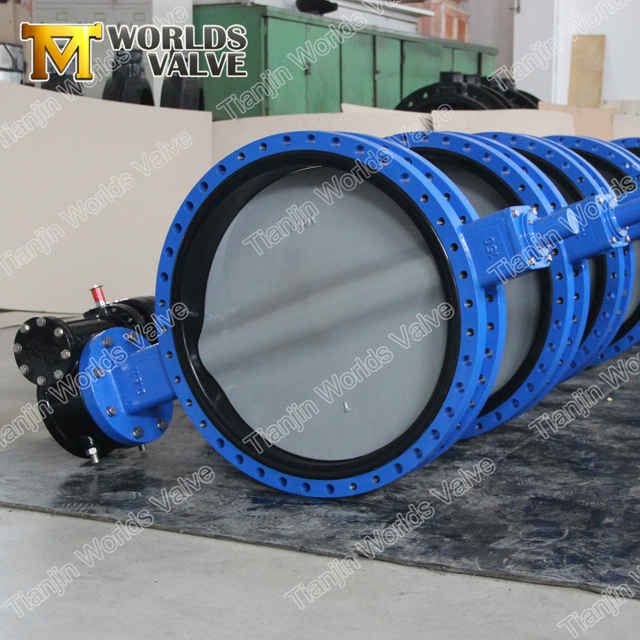 Nylon Painting Rubber Butterfly Valves Class125 Class150 PN10 PN16 JIS10K JIS5K