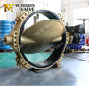  Concentric Flanged Butterfly Valve with Ali Bronze C95400 C95500 C95800 Disc