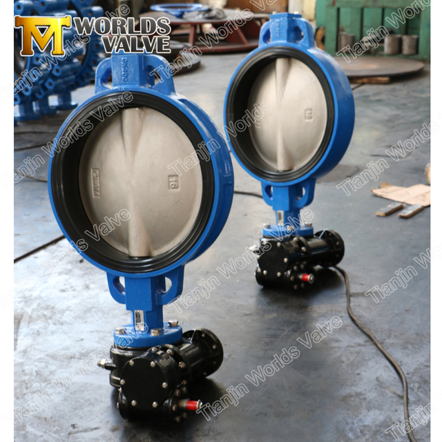 Drinking Water Butterfly Valve with WRAS certificate Gearbox Operator