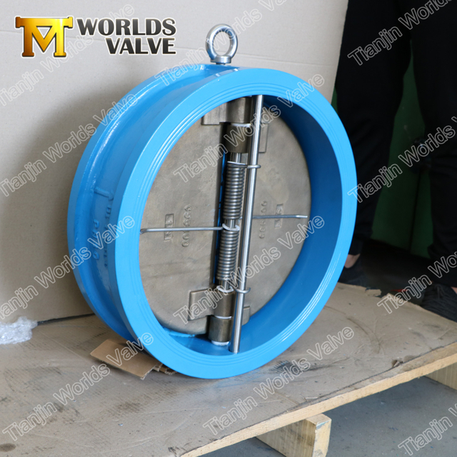 Non Return Valves Wafer Double Flap Check Valve