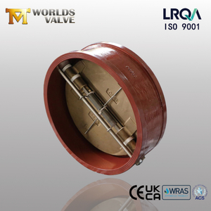Stainless Steel Dual Plate Wafer Check Valve with C954 Alloy Discs from China manufacturer - Tianjin Worlds Valve Co., Ltd. 