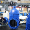 DN600 DI Gate Valve with EPDM Seat & Electric Actuated Produced by OEM Gate Valve Manufacturer-Tianjin Worlds Valve Co.,Ltd.
