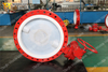 PTFE/PFA Liner Butterfly Valve API609 EN593 standard