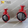 Aluminium Lever Penstock Rubber Seat Butterfly Valve