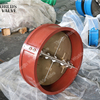 Non-return dual plate check valve PN10 PN16 CLASS150 