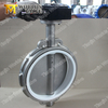 Stainless Steel CF8M SS316 Body PTFE Seat wafer Butterfly Valve 