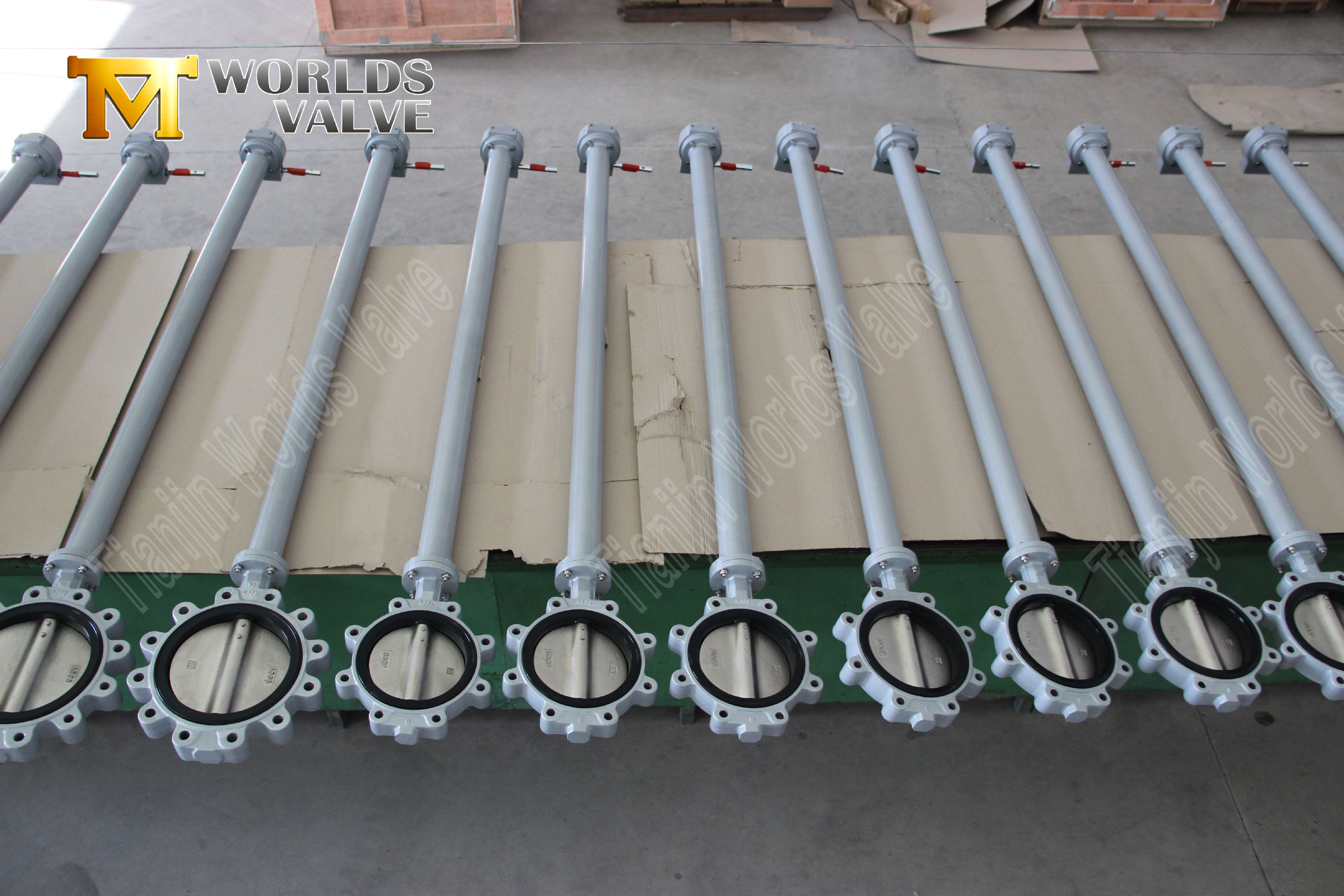 Extended-Stem-Lug-&-Tapped-Butterfly-Valve-with-Hand-Lever-Actuation--Direct-Mount-Isolation-2-(2)