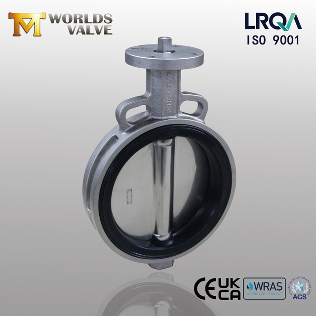 Wafer Type Butterfly Valve with Stainless Steel Body & Disc offered by China OEM Valve Manufacturer-Tianjin Worlds Valve