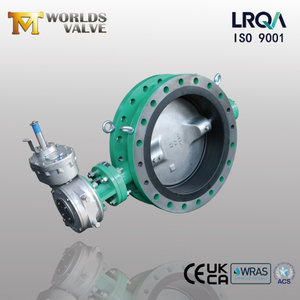 Double Offset Dual Phase Steel Butterfly Valve with Ebonite Seat | OEM & ODM Custom Solutions-Tianjin Worlds Valve Co., Ltd.