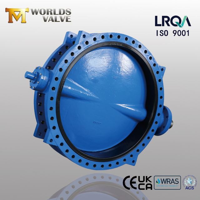 Industrial DI U-Type Butterfly Valve with Double Flanged Design offered by China OEM Valve Manufacturer-Tianjin Worlds Valve