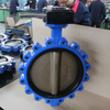 Concentric Lug Lugged Full Lug Butterfly Valve with Rubber Hard Back Seat API609/API598/EN593