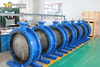 AWWA C504 Double Flanges Butterfly Valve with Rubber Liner