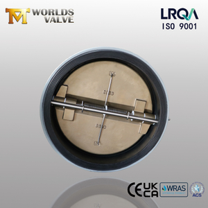 Aluminum Bronze Disc Dual Plate Wafer Check Valve China OEM Valve Factory-Tianjin Worlds Valve Co., Ltd.