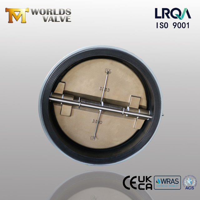 Aluminum Bronze Disc Dual Plate Wafer Check Valve China OEM Valve Factory-Tianjin Worlds Valve Co., Ltd.